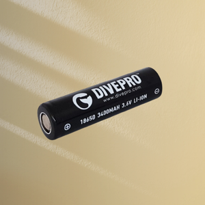 Batterie lithium 18650 B02 DIVEPRO